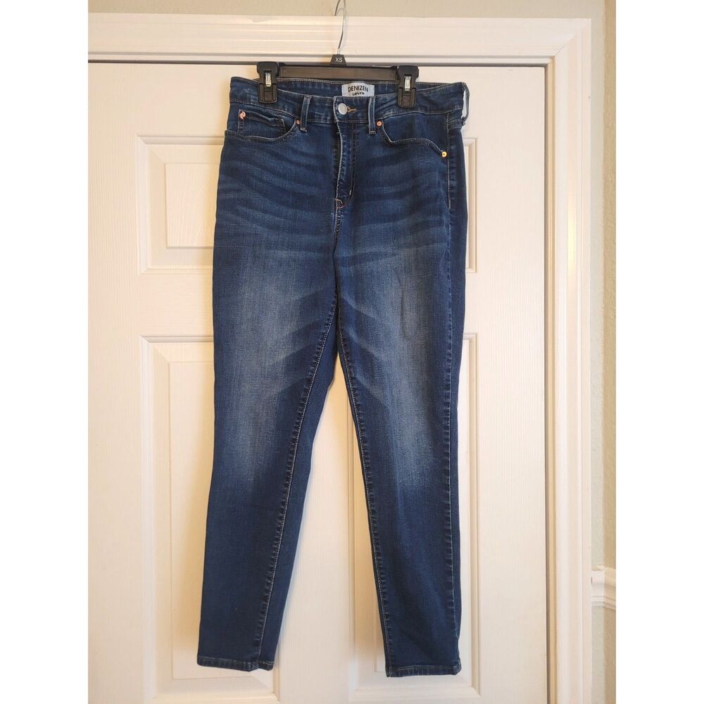 Denizen From Levi’s Women’s High Rise Skinny Jeans Size 10 Short 30x28 Blue